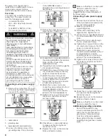 Предварительный просмотр 6 страницы Bosch 100 Series Operating, Care And Installation Instructions Manual