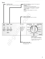 Preview for 11 page of Bosch 100 Series Operating, Care And Installation Instructions Manual