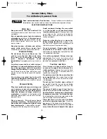 Preview for 2 page of Bosch 11225VSR Operating/Safety Instructions Manual