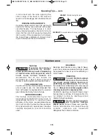 Предварительный просмотр 10 страницы Bosch 1132VSR Operating/Safety Instructions Manual