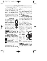 Предварительный просмотр 8 страницы Bosch 12524 Operating/Safety Instructions Manual