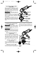 Preview for 28 page of Bosch 1375A - Grinder Angle 4 1/2 Small 6 Amp Operating Instructions Manual