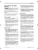 Предварительный просмотр 11 страницы Bosch 14,4 VE-2-LI Original Instructions Manual