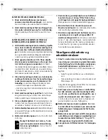 Предварительный просмотр 72 страницы Bosch 14,4 VE-2-LI Original Instructions Manual