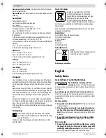 Предварительный просмотр 235 страницы Bosch 14,4 VE-2-LI Original Instructions Manual