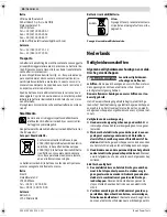 Предварительный просмотр 269 страницы Bosch 14,4 VE-2-LI Original Instructions Manual