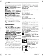 Предварительный просмотр 275 страницы Bosch 14,4 VE-2-LI Original Instructions Manual