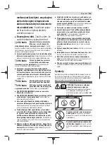 Предварительный просмотр 109 страницы Bosch 15 Original Instructions Manual