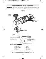 Предварительный просмотр 7 страницы Bosch 1506 - Unishears - Net Weight: 6 Lbs Operating/Safety Instructions Manual