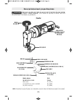 Предварительный просмотр 25 страницы Bosch 1506 - Unishears - Net Weight: 6 Lbs Operating/Safety Instructions Manual