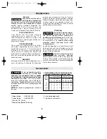 Предварительный просмотр 9 страницы Bosch 1507 Operating/Safety Instructions Manual