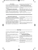 Preview for 9 page of Bosch 1533A Operating/Safety Instructions Manual