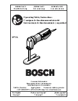 Preview for 1 page of Bosch 1575A Operating/Safety Instructions Manual
