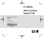 Bosch 1600A01RU6 Quick Start Manual preview