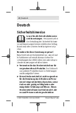 Preview for 4 page of Bosch 1600A01RU6 Quick Start Manual