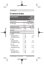 Preview for 6 page of Bosch 1600A01RU6 Quick Start Manual