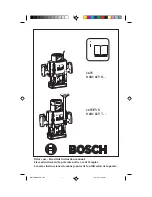 Предварительный просмотр 1 страницы Bosch 1615 Instruction Manual