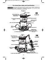 Preview for 8 page of Bosch 1617 Operating/Safety Instructions Manual