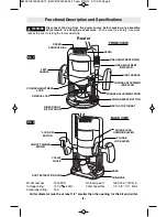 Preview for 8 page of Bosch 1619EVS - NA 3.25 HP Electronic Plunge Router Operating/Safety Instructions Manual