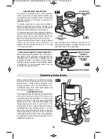 Preview for 10 page of Bosch 1619EVS - NA 3.25 HP Electronic Plunge Router Operating/Safety Instructions Manual