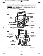 Предварительный просмотр 48 страницы Bosch 1619EVS - NA 3.25 HP Electronic Plunge Router Operating/Safety Instructions Manual