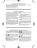 Preview for 12 page of Bosch 1644-24 Operating/Safety Instructions Manual