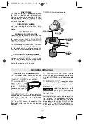 Preview for 8 page of Bosch 1752 Operating/Safety Instructions Manual