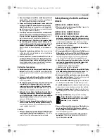 Предварительный просмотр 9 страницы Bosch 18 VE-2-LI Original Instructions Manual