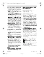 Предварительный просмотр 45 страницы Bosch 18 VE-2-LI Original Instructions Manual