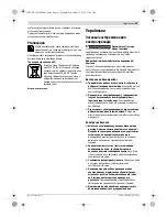 Предварительный просмотр 95 страницы Bosch 18 VE-2-LI Original Instructions Manual