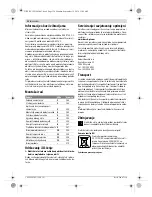 Предварительный просмотр 136 страницы Bosch 18 VE-2-LI Original Instructions Manual