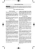 Preview for 2 page of Bosch 1800 Operating/Safety Instructions Manual