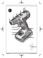 Предварительный просмотр 3 страницы Bosch 1820 LI-2 Original Instructions Manual