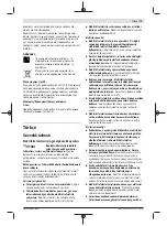 Предварительный просмотр 75 страницы Bosch 1820 LI-2 Original Instructions Manual