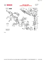 Preview for 1 page of Bosch 1873-8 - 7 Large Angle Grinder Parts List