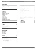 Preview for 3 page of Bosch 19 SEER Series Operation Manual