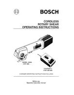 Предварительный просмотр 1 страницы Bosch 1925A Operating Instructions Manual