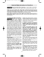 Предварительный просмотр 2 страницы Bosch 1944LCD Operating/Safety Instructions Manual