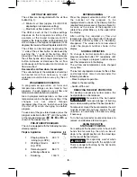 Предварительный просмотр 8 страницы Bosch 1944LCD Operating/Safety Instructions Manual