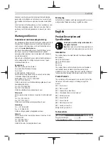 Предварительный просмотр 5 страницы Bosch 2 608 005 026 Original Instructions Manual