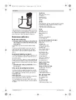 Preview for 8 page of Bosch 2 609 390 308 Original Instructions Manual