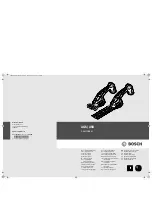 Bosch 2 LI Original Instructions Manual preview