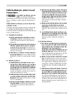 Предварительный просмотр 109 страницы Bosch 20-2 RE Original Instructions Manual