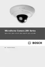 Bosch 200 Series Installation Manual preview