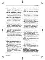 Preview for 119 page of Bosch 23 Original Instructions Manual