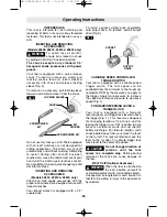 Предварительный просмотр 10 страницы Bosch 23609 Operating/Safety Instructions Manual