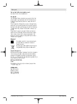 Preview for 10 page of Bosch 239163 Original Instructions Manual