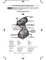 Предварительный просмотр 8 страницы Bosch 24614 Operating/Safety Instructions Manual