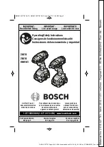 Предварительный просмотр 1 страницы Bosch 24618 Operating/Safety Instructions Manual