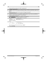 Предварительный просмотр 286 страницы Bosch 3 600 HA7 D00 Original Instructions Manual